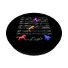 Unicorn Riding Music Notes Music Notes Clef PopSockets Swappable PopGrip