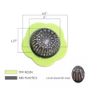 4-Pack Sink Strainer & Drain Stopper Set – Hair Catcher & Disposal Plug Covers