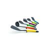 Joseph Joseph Elevate Carousel Nylon Kitchen Utensil Set with Rotating Storage Stand, 6-Piece, Rainbow