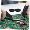 PACKOVE 200pcs Static Black Conductive Protectors for Electronic Assembly Maintenance and Crafting