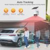 2PCS Sansco Solar 3MP Wireless PIR Security Camera 2-way Audio Wifi Surveillance