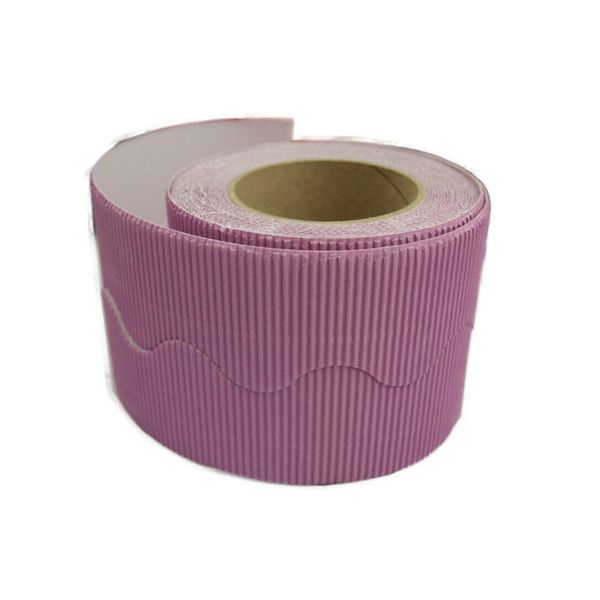 Border Rolls - Scalloped Corrugated Card - Lilac