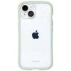 NATURALdesign Back Case for iPhone 15, Chrome CLEAR (Pistachio)