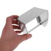 2pcs Stainless Steel Rain Cover Bathroom Socket Cover Outside Waterproof Socket Shell Wall Protector Protective Box for Picnic Workshop Cam