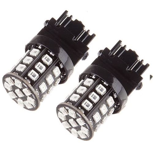 britelites 2x T25 3156 3157 Yellow 33 smd 2835 LED Super Bright Brake Stop Turn Signal Lights Taillights Replacement 3056 3057 4157 3047 4057 3457 for Cars, Trucks, Motorcycles
