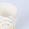evelay 8pcs Easter Chick Paper Cups 270ml for Kids Party Decoration Prop Decor Tableware