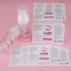 NailSlowee Lash Shampoo Label Stickers for Bottle, 50pcs Personalized Stickers (C)
