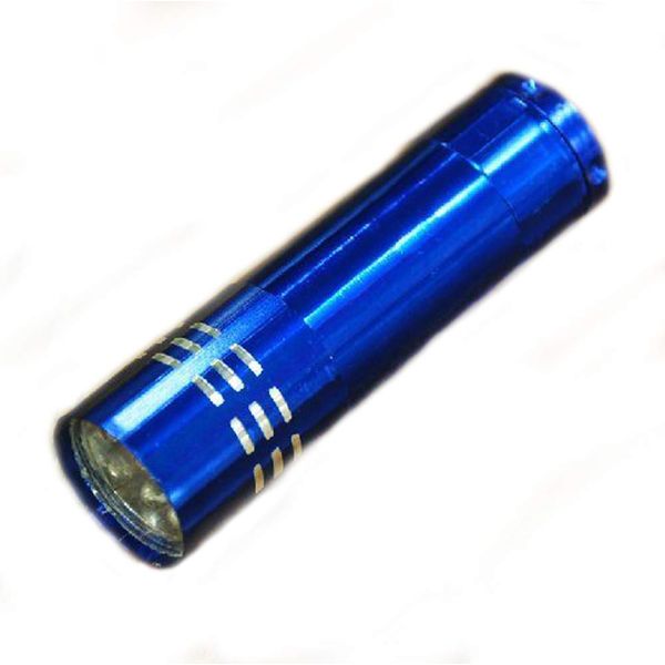 Super Bright Mini Torch with 9 LED – Set of 3, Assorted Colours