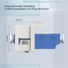 EMSECKO LC-Duplex Fibre Optic Adapter 5 Pieces Multimode Coupler for Optical Network Cable Connecting to Optical Panels and Junction Boxes
