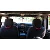 BubbasGarageTv - Universal Paracord Headrest Grab Handles (Lime Green)