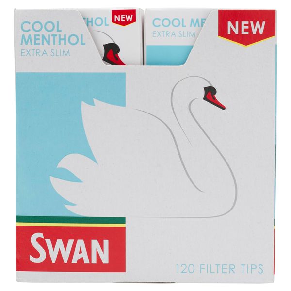 Swan Extra Slim Cool Menthol Filter Tips (20)