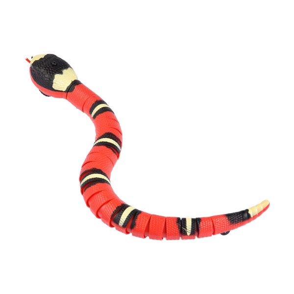 Smart Sensing Snake Cat Toys Eletronic Interactive Toys for Cats USB Charging Cat Accessories for Pet Dogs Game Play Toy