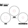 Monstrum Ruckus (e) 3X Prism Scope with Electronic Button Control and Shake Awake | DX1 Reticle
