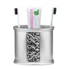 Popular Bath Silver Sinatra, Tooth Brush Holder