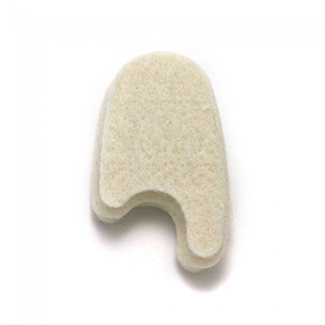 1/2" Thick Toe Separators, 100 Spacer Pack, Layered Foam, Large by Atlas Biomechanics