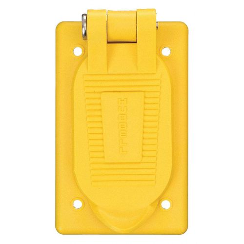 Weatherproof Cover, Vertical, Yellow