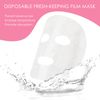 200 Sheets Facial Plastic Mask Disposable Facial Sheet Mask Transparent Face Masks Skincare Preservative Facial Paper Sheet DIY Clear Paper Facial Mask Spa Thin Facial Plastic Wrap Moisture Retention