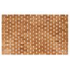 Bamboo Tile Durable, Luxurious, Water Resistant, Natural, Bath Mats 2-Pack