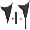 The Original YESINDEED Female Urination Device Silicone (Black)