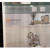 Plastpro Vinyl Wainscot Reversible Prefinished Wall Panels 10.49 Sq. Ft.