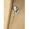 Yale 5 Lever Mortice Deadlock, High Security, Polished Chrome, 3 Inch/76 mm