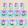 Off The Wall Plates - Retro 70s Flower - Single Gang Light Switch