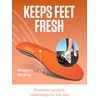 Sof Sole Men's Athlete Performance Full-Length Insole, Orange, 7-8.5