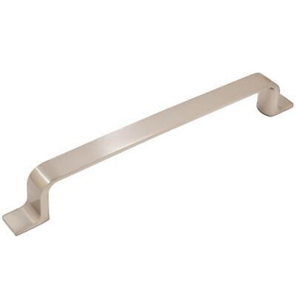 Rubicon Cabinet Pull, 160 Millimeters, Satin Nickel by Stone Harbor Hardware