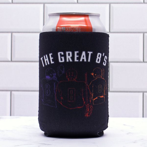 The Great 8's  (Black) / Can Cooler - 1 / Black