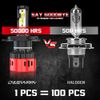 For Freightliner Coronado 2001-2016 Pair Round 7" LED Headlights HI/LO Beam