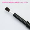 Shizada Seishindo PS-01 Makeup Brush, Slide, Eyeshadow Brush, Made in Japan, Black