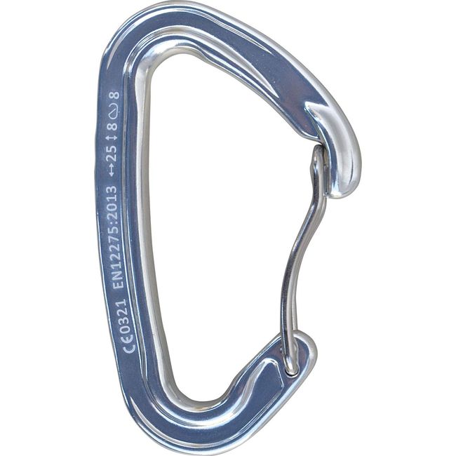 roc'teryx RTAF904BW Mountain Climbing Wide Nose Carabiner Torchime Silver