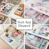 Simplesort 18-Piece Stackable Clear Drawer Organizer Set | Multi-Size Trays |...