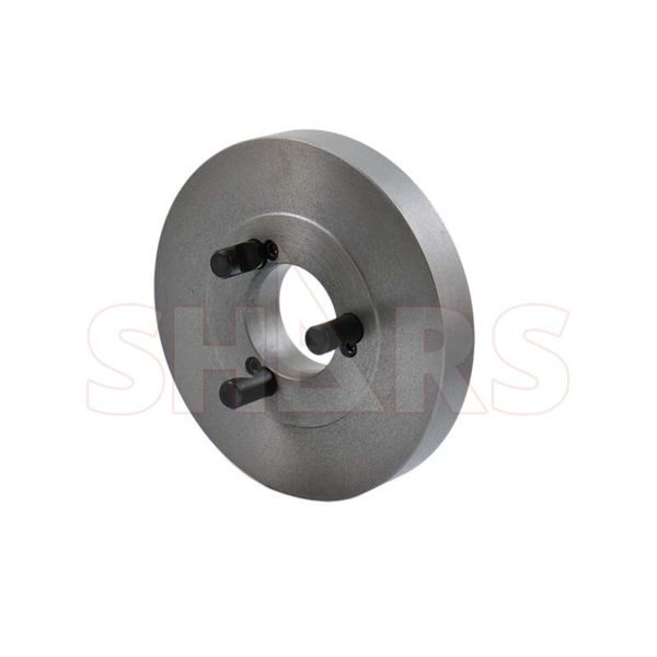 Shars 8" Semi-Machined Back Plate D1-4 for All Plain Back Lathe Chuck #