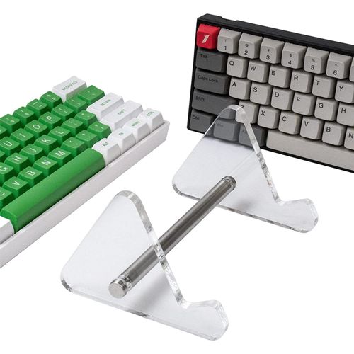 Office Keyboard Holder | Desk Keyboard Stand Manual Installation Acrylic Tilt Holder for Women and Men | Clear Acrylic Keyboard Display Easel Book, Sheet Music, Notebook Pasukit
