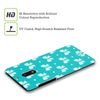 Head Case Designs Turquoise And White Ribbon Patterns Hard Back Case Compatible With Nokia 6