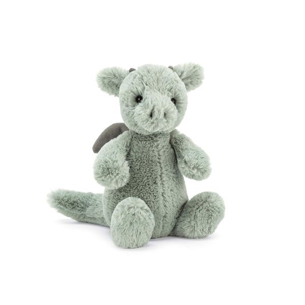 Jellycat Bashful Dragon Stuffed Animal, Small, 7 inches