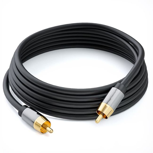 Cable Coaxial De Audio Digital Subwoofer Estéreo 3m