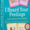 eeBoo I Heard Your Feelings Conversation Flash Cards