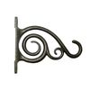 Panacea Products 6-Inch Antique Bracket Scrolls - Bronze