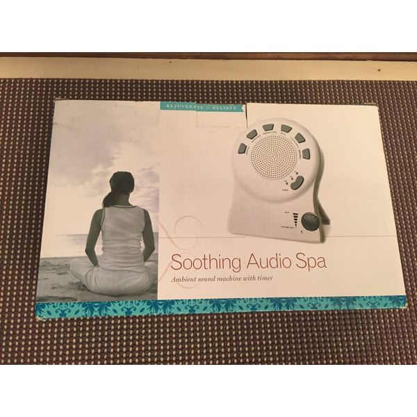 Soothing Audio Spa, Ambient Sound Machine w/ Timer ~ NEW IN BOX