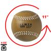 Markwort Color Coded Weighted 11-Inch Softball (4-Ounce, Gold)