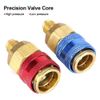 AC Conversion Quick Manifold Connector Adapter High Low Gauge Straight Coupler