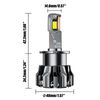 2X AUXBEAM D2S D2R LED Headlight Bulbs Replace HID Xenon Super Bright 6500K Kit