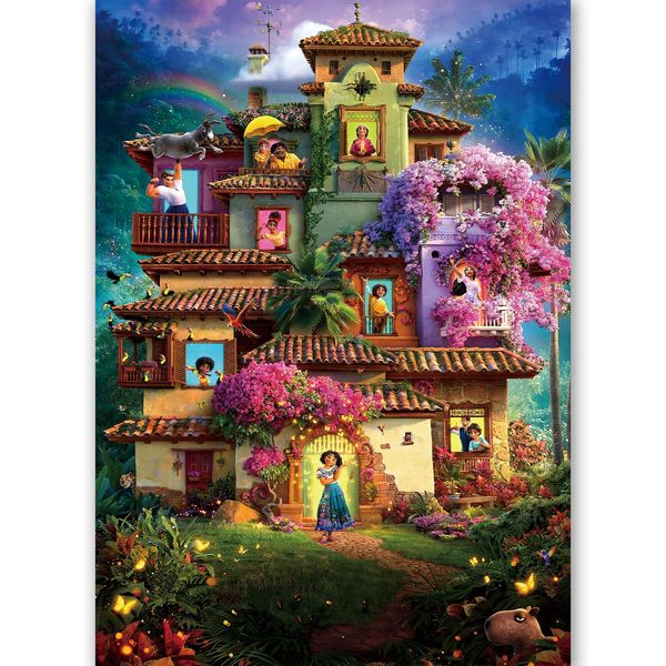 Magic House Backdrop,7x5FT Magical House Background Magic Movie Backdrop Party Decor Magic Theme Birthday Party Backdrop Supplies for Girls