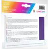 Gamegenic GGS11033ML Matte Prime Sleeves (100-Pack), Purple