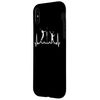 iPhone X/XS Badminton Shuttlecock Heartbeat BADMINTON Case