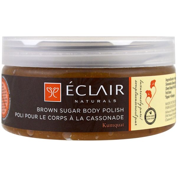 Eclair Naturals Brown Sugar Body Polish, Kumquat, 9 Ounce