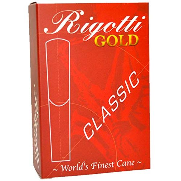 Rigotti Gold Classic Alto Saxophone Reeds 2 Medium