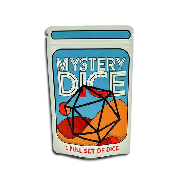 Dungeon Craft Mystery Dice, Set of 7 Polyhedral Dice, Wide Range of Patterns, Gaming Dice, Suitable for Role Playing, Table Games (Mystery Pack of 1)